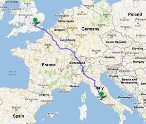 Route map